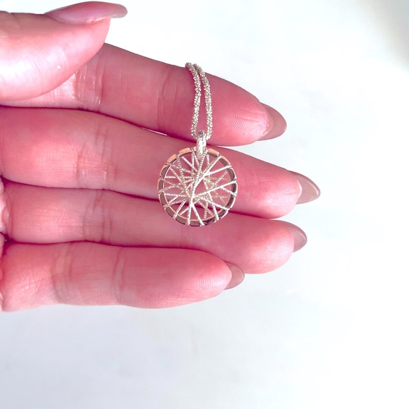 Authentic Links of London Necklace pendant rose gold and sterling silver - Picture 3 of 9